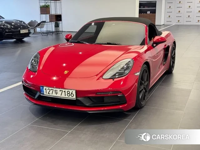 Porsche 718 Boxster 2022 Красный из Кореи, фото 2