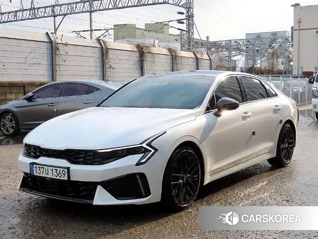 Kia The New K5 3rd generation 2024 Белый из Кореи, фото 2