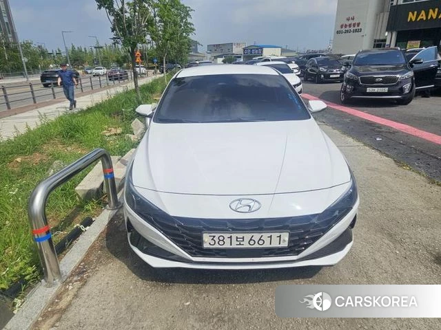 Hyundai Avante (CN7) 2021 Белый из Кореи, фото 5
