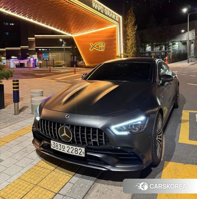 Mercedes-Benz AMG GT 2019 Черный из Кореи, фото 2