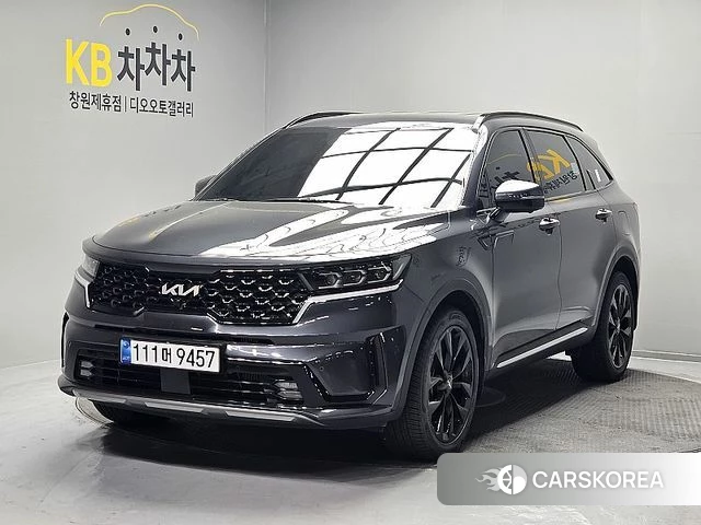Kia The New Sorento 4th Generation 2021 Серый из Кореи, фото 5