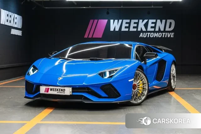 Lamborghini Aventador 2018 Синий из Кореи, фото 3
