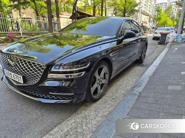 Genesis G80 (RG3) 2022 Черный из Кореи, фото 5