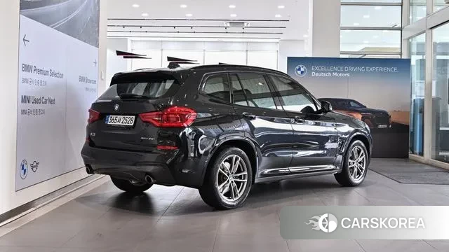 BMW X3 (G01) 2021 Черный из Кореи, фото 2