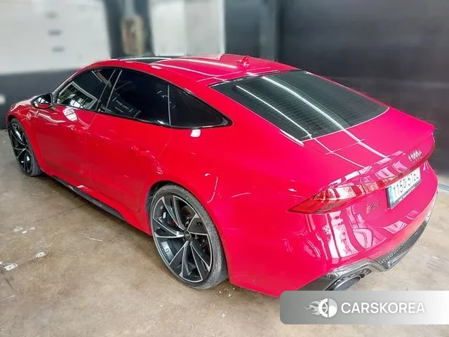 Audi RS7 (4K) 2021 Красный из Кореи, фото 4