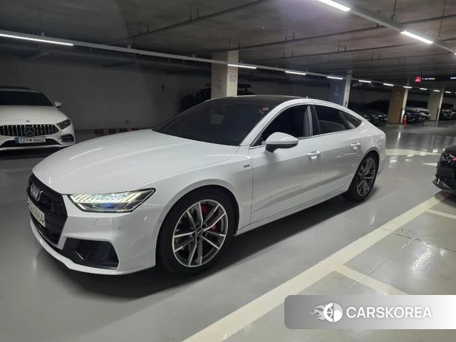 Audi A7 (4K) 2020 Белый из Кореи, фото 2