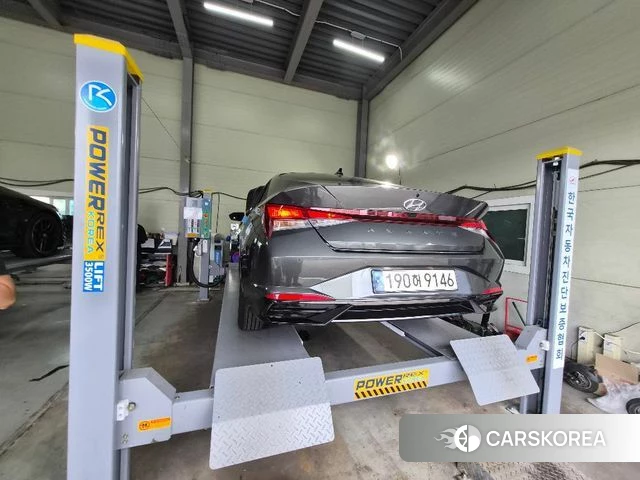 Hyundai Avante (CN7) 2022 Серый из Кореи, фото 2