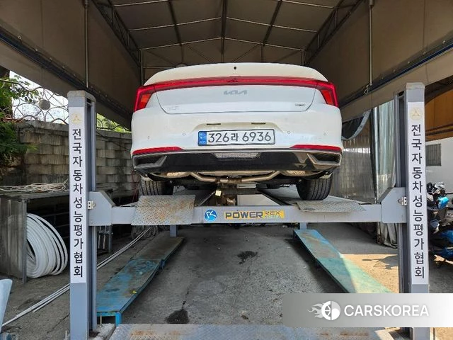 Kia K8 Hybrid 2021 Белый из Кореи, фото 2