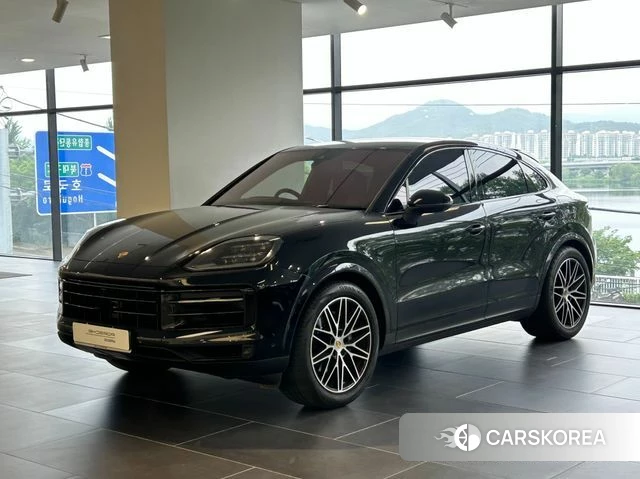 Porsche Cayenne (PO536) 2023 Черный из Кореи, фото 2