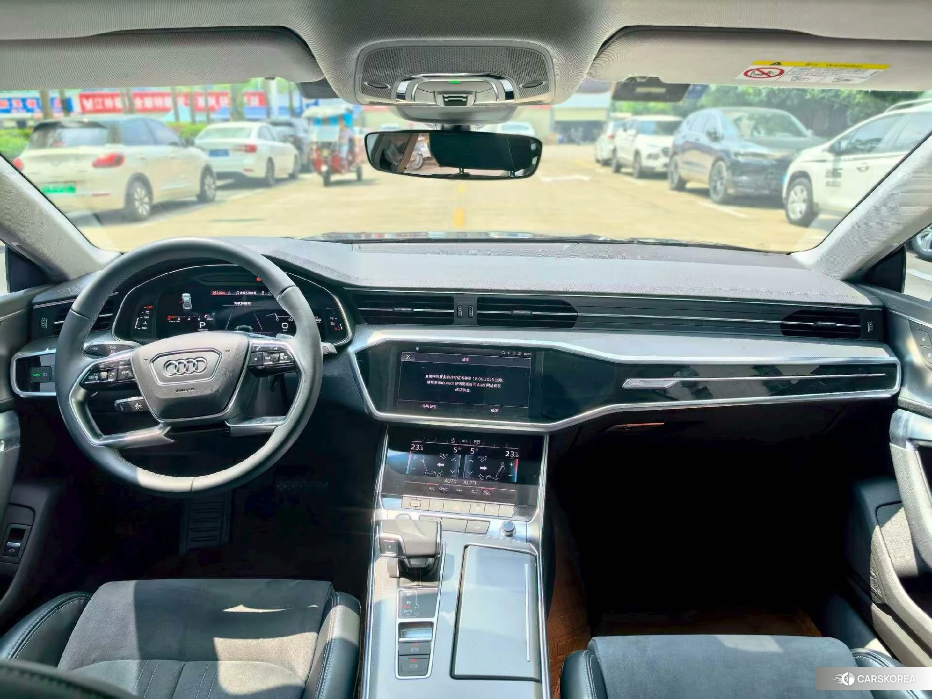 Audi A7L 2022 Серебристо-серый из Китая, фото 2