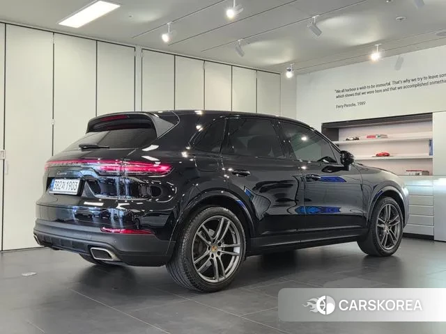 Porsche Cayenne (PO536) 2021 Черный из Кореи, фото 4