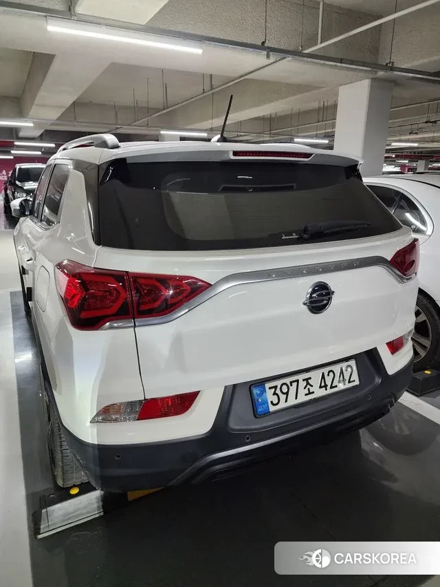 Ssangyong Beautiful Korando 2022 Жемчужный цвет из Кореи, фото 2