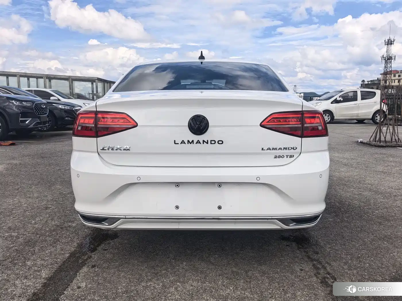 Volkswagen Lamando 2022 Белый из Китая, фото 2