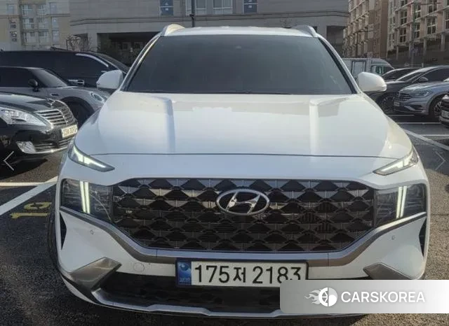 Hyundai The New Santa Fe 2021 Белый из Кореи, фото 6