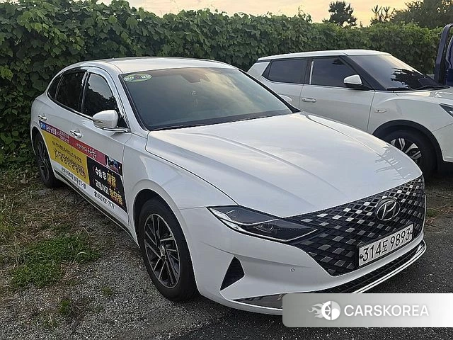 Hyundai The New Grandeur IG 2021 Белый из Кореи, фото 3
