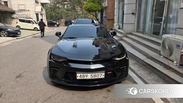 Chevrolet (GM Daewoo) All New Camaro 2018 Черный из Кореи, фото 2