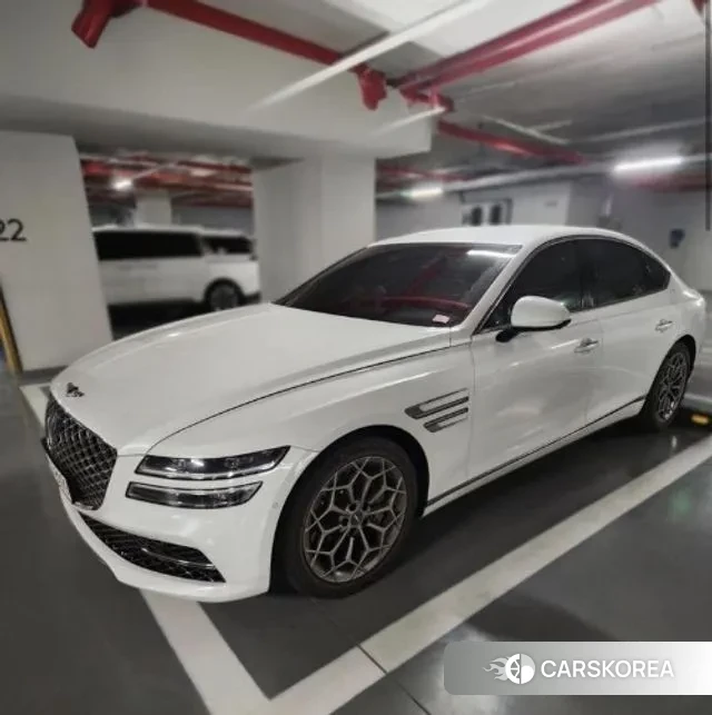 Genesis G80 (RG3) 2021 Белый из Кореи, фото 2