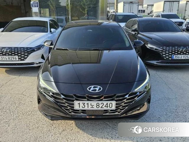 Hyundai Avante (CN7) 2021 Черный из Кореи, фото 4