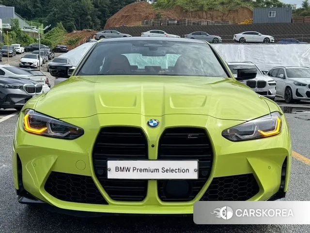 BMW M3 (G80) 2024 Желтый из Кореи, фото 2