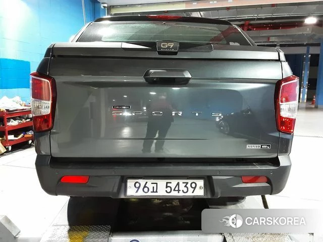 Ssangyong Rexton Sports 2021 Серый из Кореи, фото 2