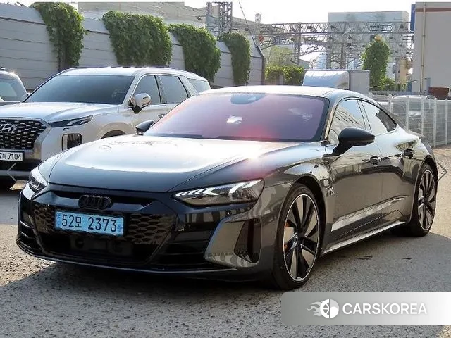 Audi e-Tron GT 2021 Серый из Кореи, фото 2