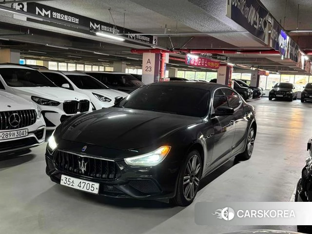 Maserati Ghibli 2018 Черный из Кореи, фото 4