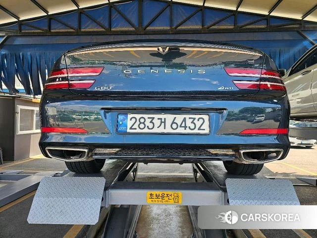 Genesis G80 (RG3) 2022 Синий из Кореи, фото 2