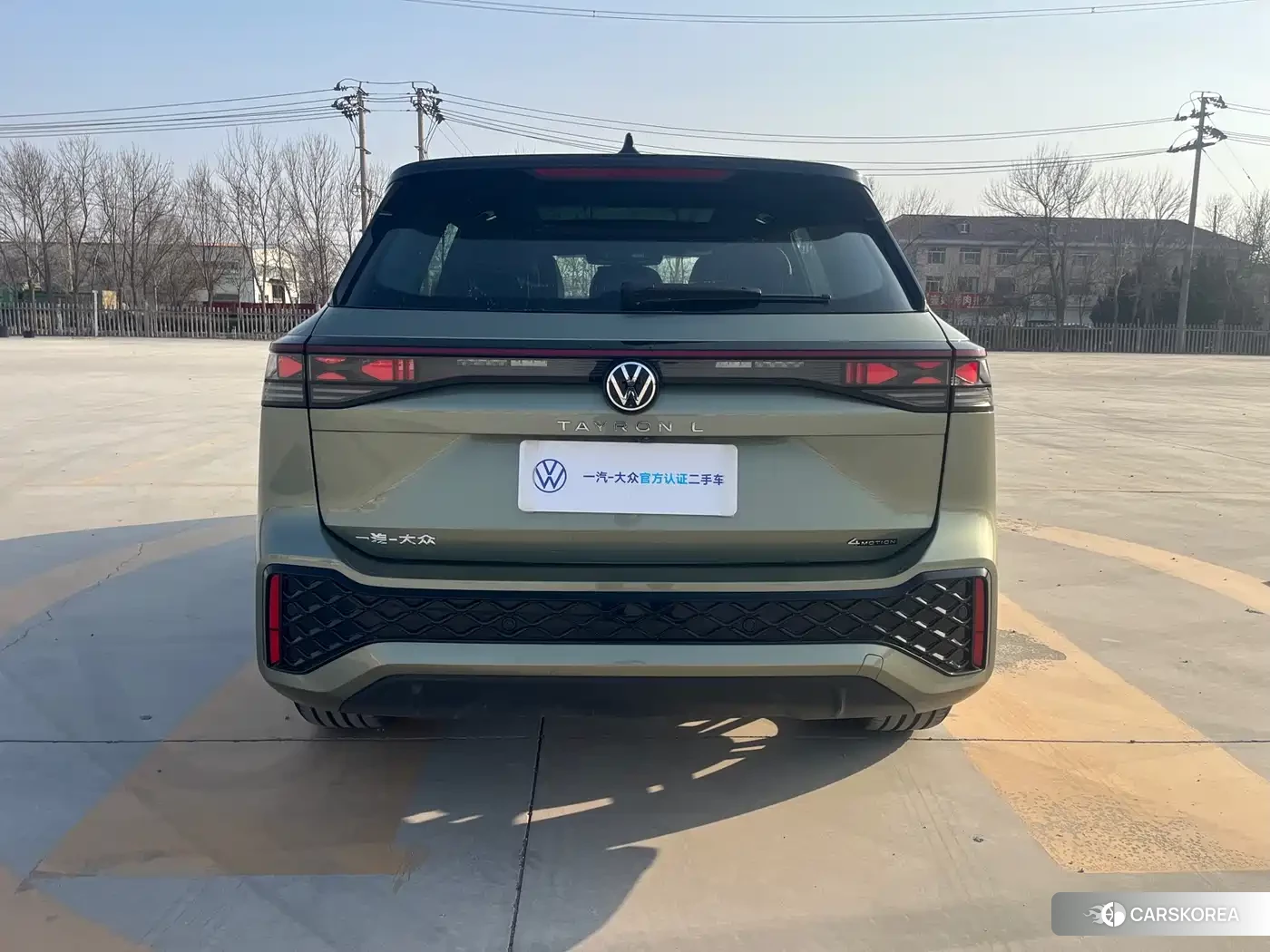 Volkswagen Tayron 2025 Зеленый из Китая, фото 2