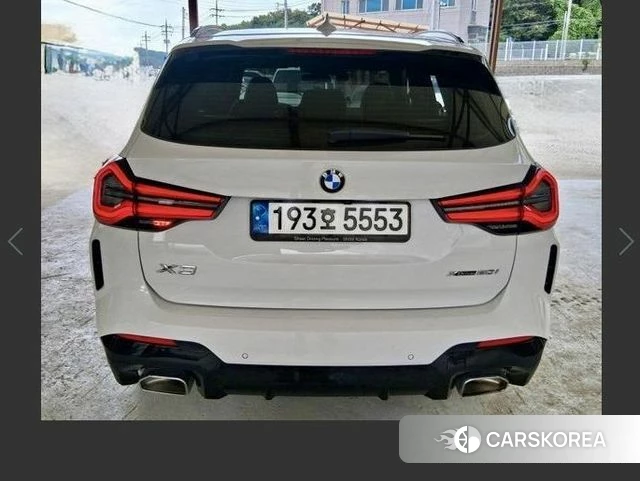 BMW X3 (G01) 2022 Белый из Кореи, фото 2