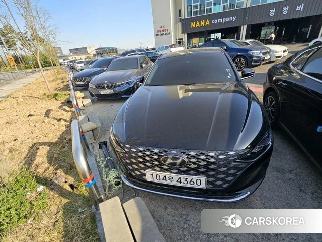 Hyundai The New Grandeur IG 2022 Черный из Кореи, фото 5