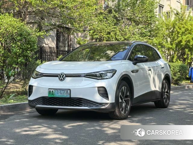 Volkswagen ID.4 CROZZ 2023 Белый из Китая, фото 2