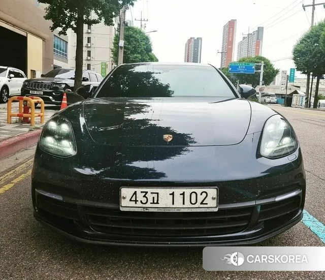 Porsche Panamera (971) 2018 Синий из Кореи, фото 2