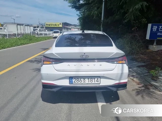 Hyundai Avante (CN7) 2020 Белый из Кореи, фото 2