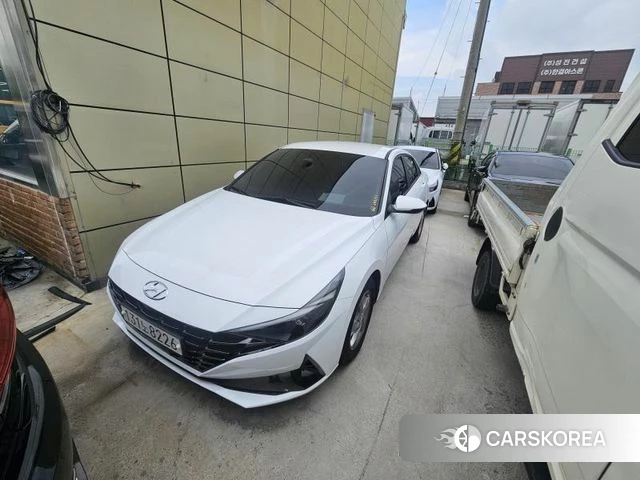 Hyundai Avante (CN7) 2021 Белый из Кореи, фото 2