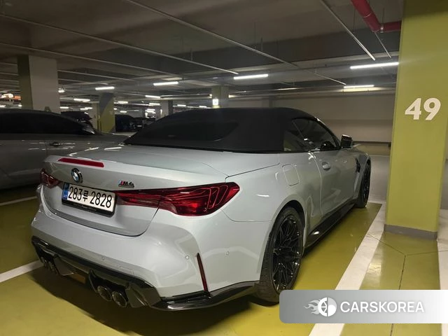 BMW M4 (G82) 2025 Серебристо-серый из Кореи, фото 4