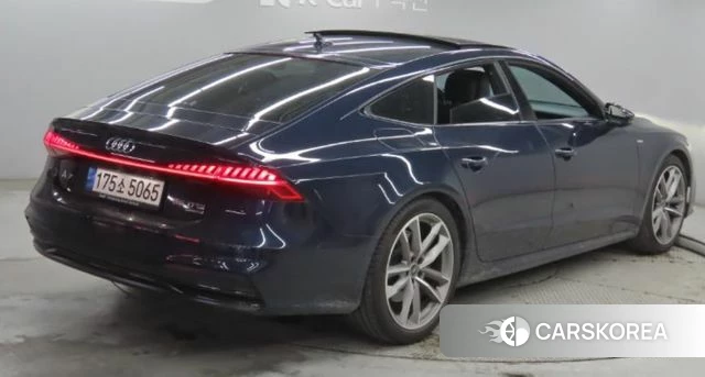 Audi A7 (4K) 2022 Синий из Кореи, фото 2