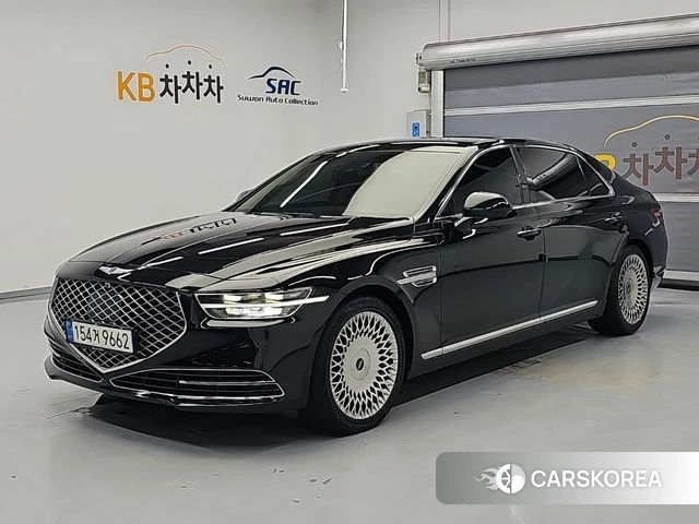 Genesis G90 2021 Черный из Кореи, фото 2
