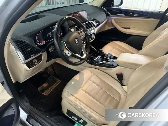 BMW X3 (G01) 2020 Серебряный из Кореи, фото 2