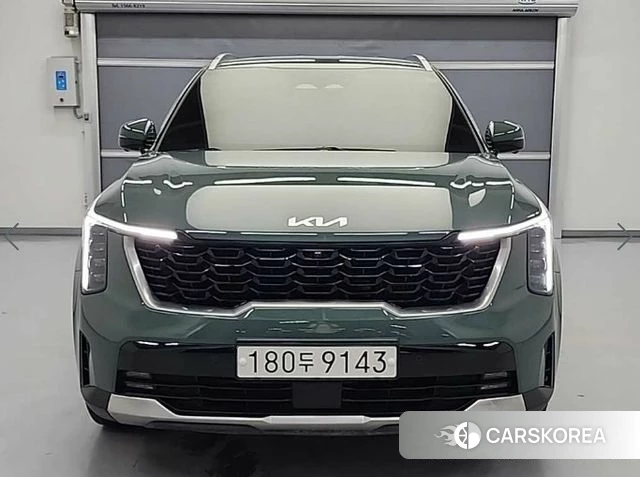Kia The New Sorento 4th Generation 2023 Зеленый из Кореи, фото 2
