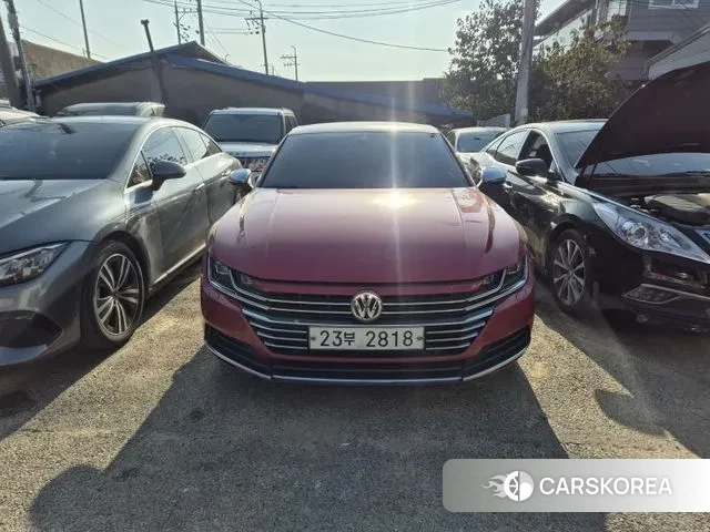 Volkswagen Arteon 2019 Красный из Кореи, фото 2