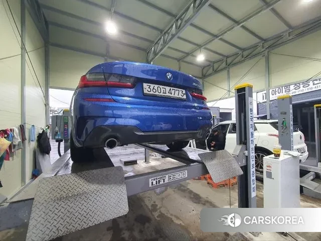 BMW 3 Series (G20) 2019 Синий из Кореи, фото 2