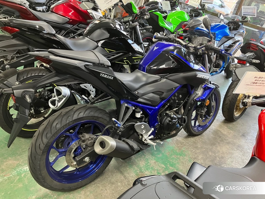 Проданный Yamaha MT-03 2018 из Японии