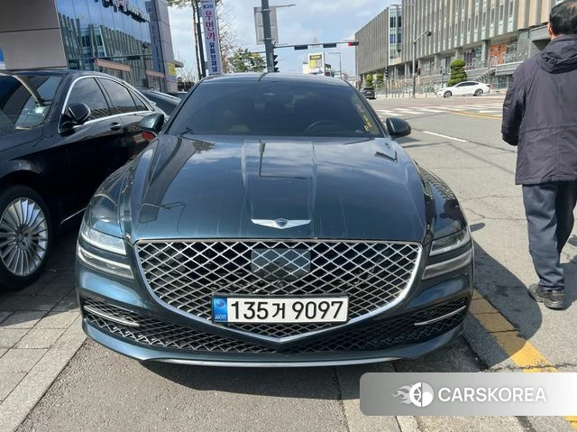Genesis G80 (RG3) 2021 Синий из Кореи, фото 2