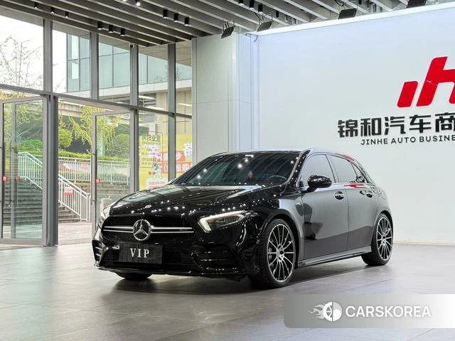 Mercedes-Benz Class A AMG (imported) 2021 Черный из Китая, фото 2