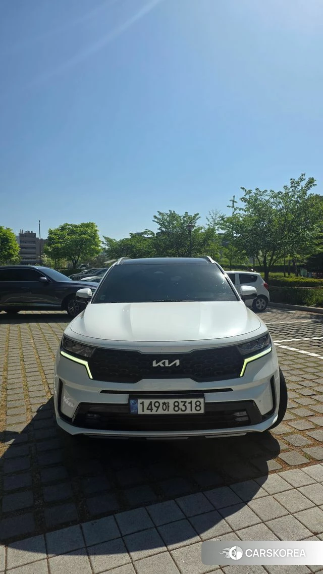 Kia The New Sorento 4th Generation 2022 Белый из Кореи, фото 2