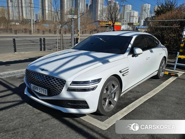 Genesis G80 (RG3) 2022 Белый из Кореи, фото 5