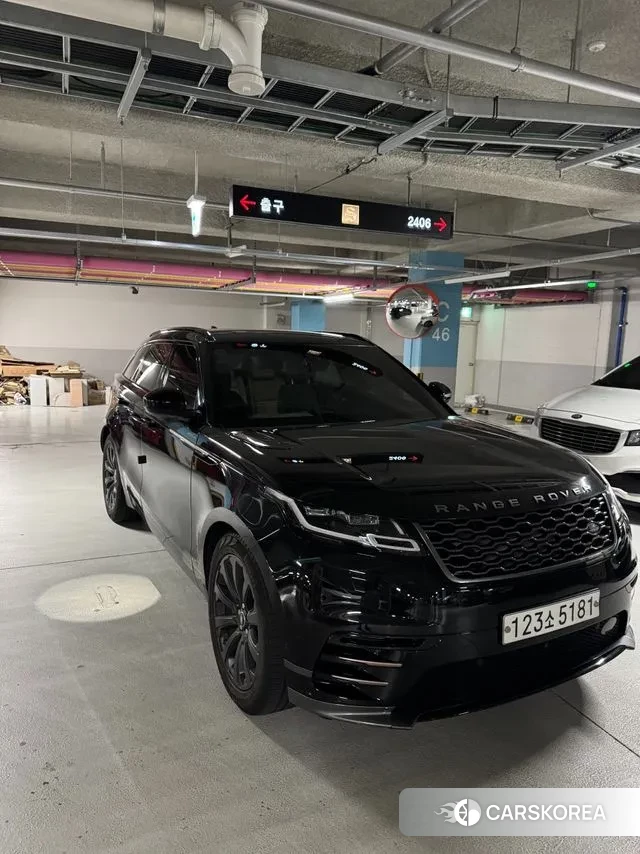 Land Rover Range Rover Velar 2019 Черный из Кореи, фото 4