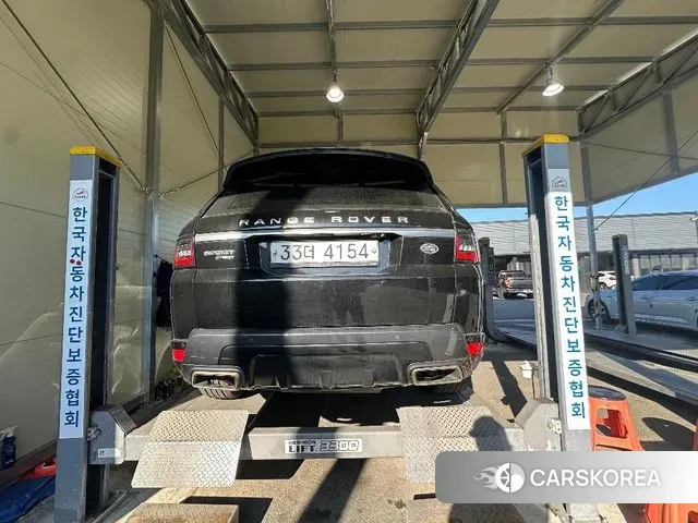 Land Rover Range Rover Sport 2nd Generation 2018 Черный из Кореи, фото 2