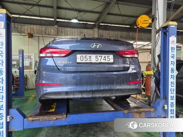 Hyundai Avante AD 2018 Синий из Кореи, фото 2