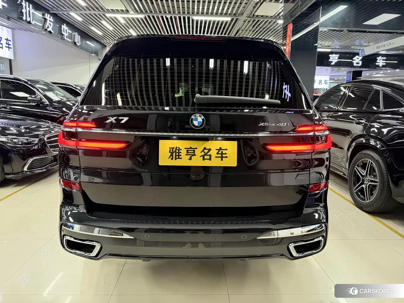 BMW X7 2023 Черный из Китая, фото 4